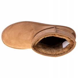 Big Star Velké hvězdné boty W GG274559 hnědý 2