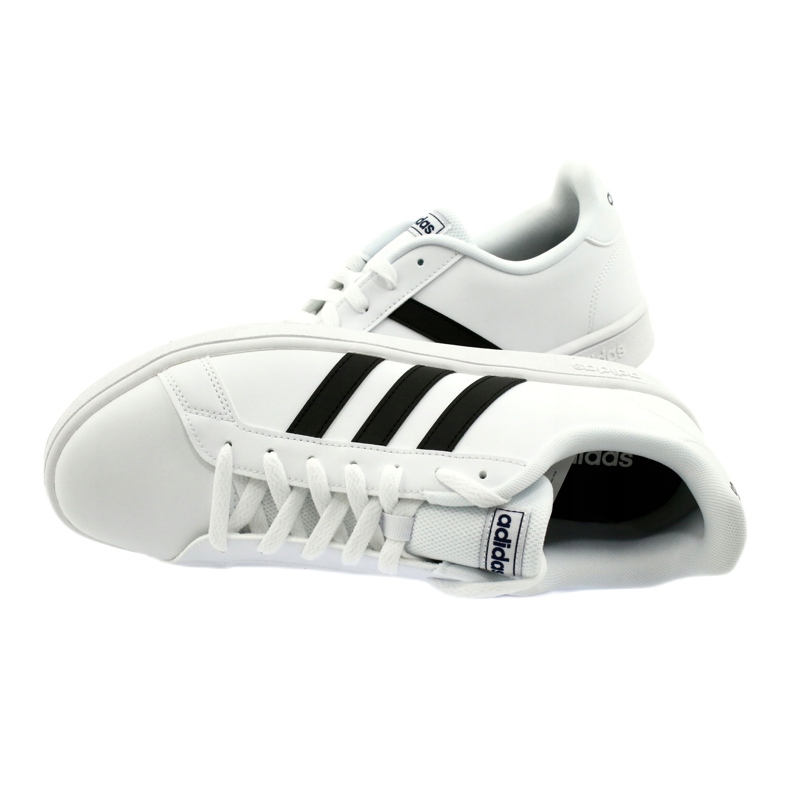 Boty Adidas Grand Court Base M EE7904 bílý černý 3