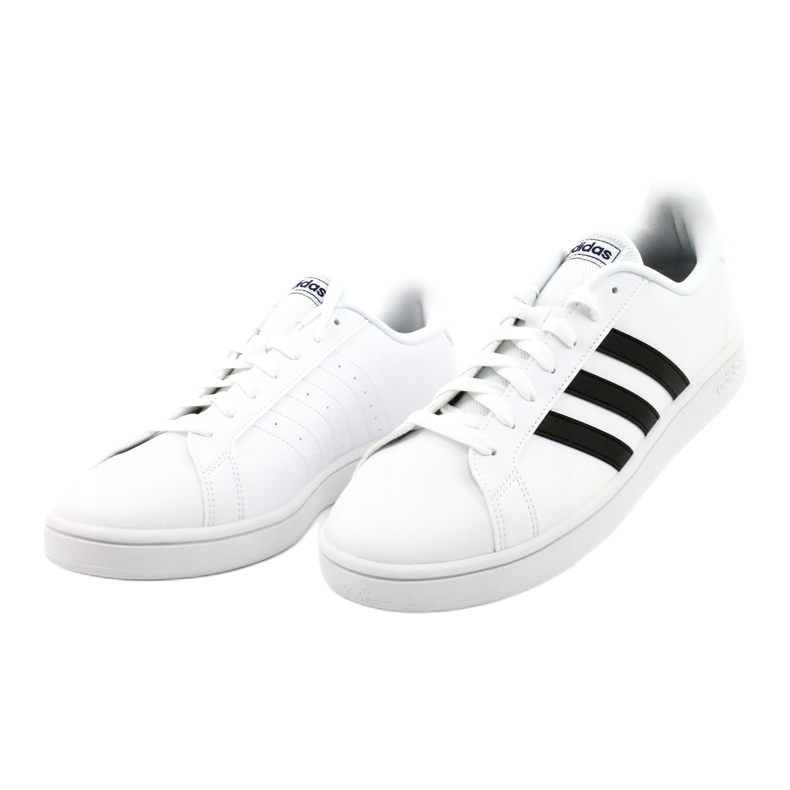 Boty Adidas Grand Court Base M EE7904 bílý černý 1