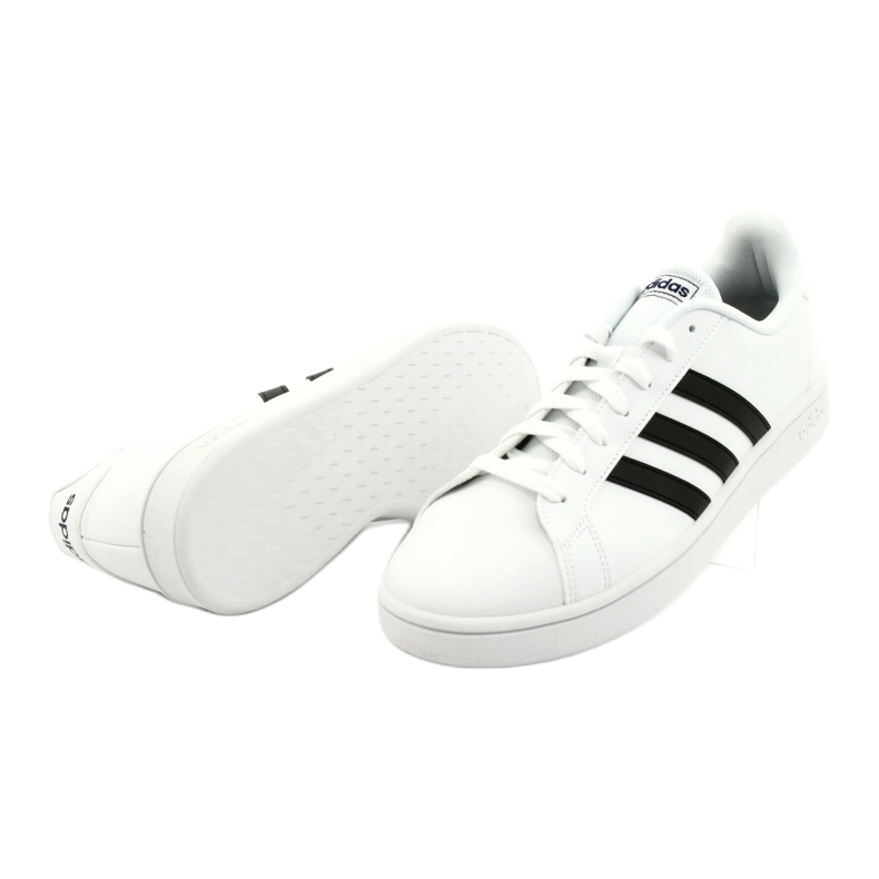 Boty Adidas Grand Court Base M EE7904 bílý černý 2