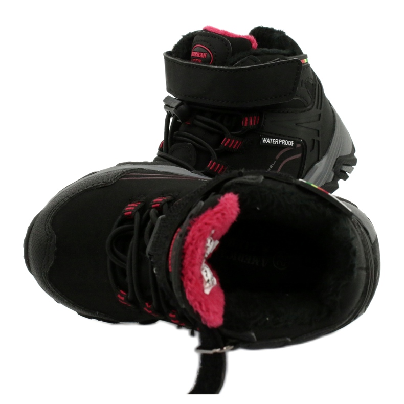 American Club Dětské měkké boty s černou membránou HL42/20 černá 4