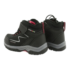 Měkké sportovní boty s membránou American Club HL38 / 20 černá červené 4