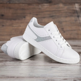 SHELOVET Módní sportovní obuv bílý 1