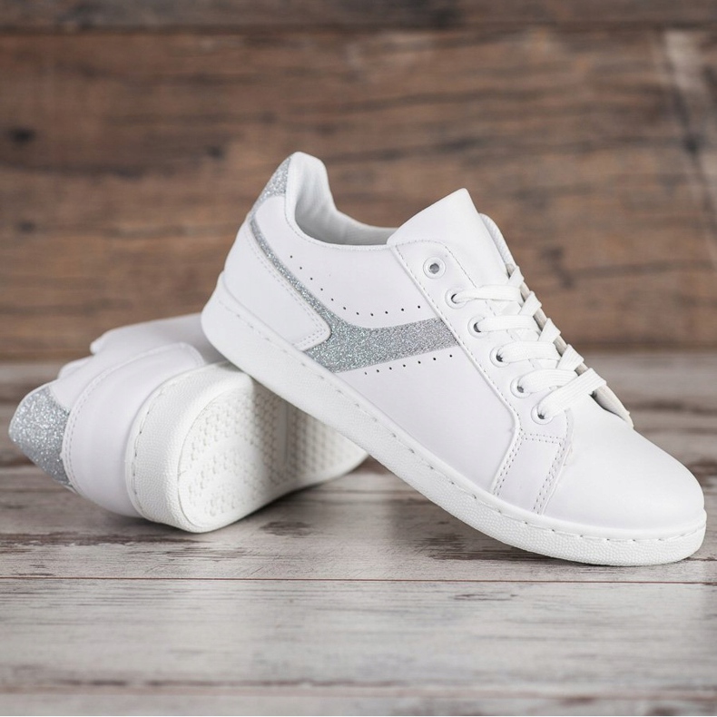 SHELOVET Módní sportovní obuv bílý 1