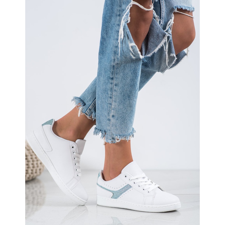 SHELOVET Módní sportovní obuv bílý 1