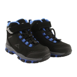American Club Americké softshellové boty nepromokavé boty s membránou černá modrý 4