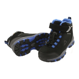 American Club Americké softshellové boty nepromokavé boty s membránou černá modrý 3