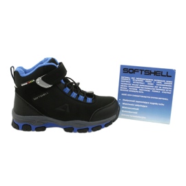 American Club Americké softshellové boty nepromokavé boty s membránou černá modrý 5