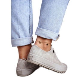 Dámské tenisky Big Star Grey GG274075 šedá 2