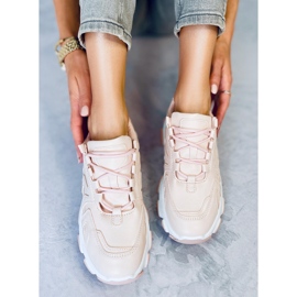 Růžová sportovní obuv YK301 Pink růžový 1