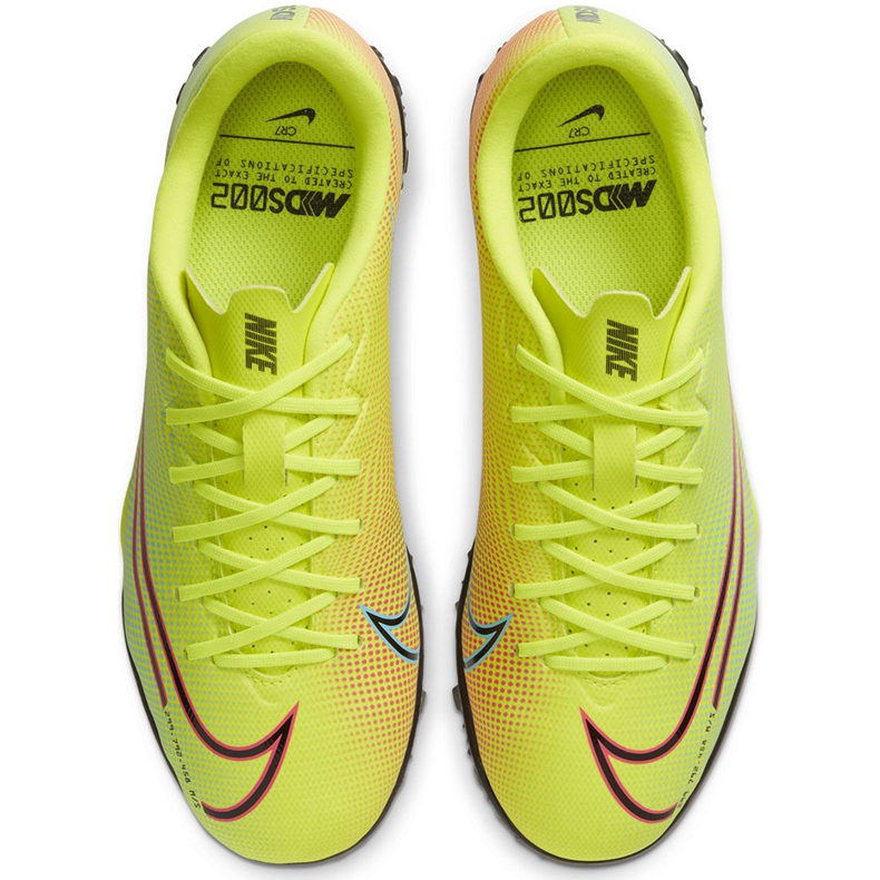Kopačky Nike Mercurial Vapor 13 Academy Mds Tf Junior CJ1178 703 vícebarevný žlutá 1