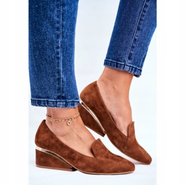 Dámské brogues Exquisite Brown 1205 hnědý 2