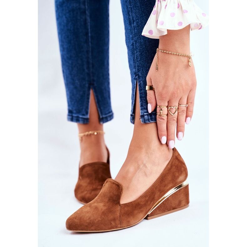 Dámské brogues Exquisite Brown 1205 hnědý 1