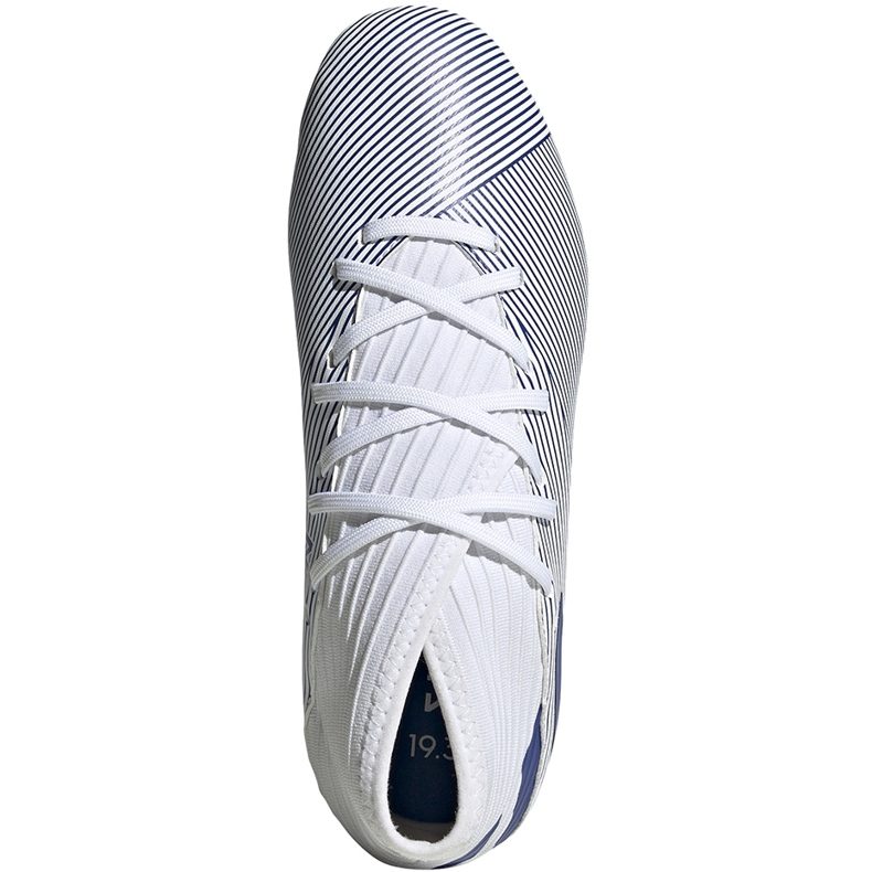 Kopačky Adidas Nemeziz 19.3 Fg Jr EG7245 šedá stříbrný 1