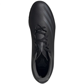 Kopačky Adidas X GHOSTED.4 Tf M EG8236 šedá, černá černý 1