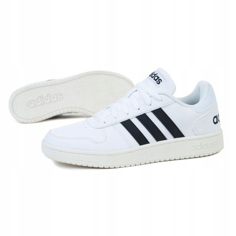 Adidas Hoops 2.0 M EG3970 bílý černý 1