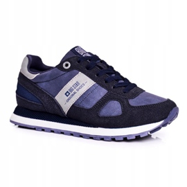 Dámské sportovní boty Tenisky Big Star Navy Blue GG274676 námořnická modř modrý šedá 1