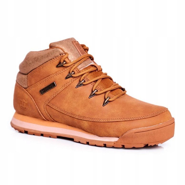 Trekové boty Big Star Camel GG274497 béžový žluť 1