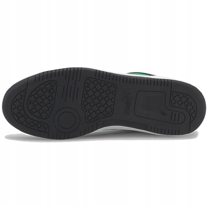 Puma Rebound LayUp Lo Sl M 369866 12 bílý černý zelený 1