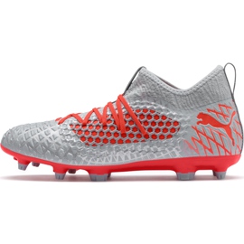 Kopačky Puma Future 4.3 Netfit Fg Ag 105612 01 vícebarevný šedá 2