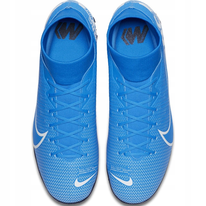 Kopačky Nike Mercurial Superfly 7 Academy Tf AT7978 414 vícebarevný modrý 1