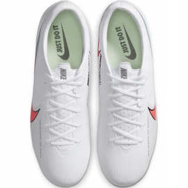 Kopačky Nike Mercurial Vapor 13 Academy FG / MG AT5269 163 bílý bílý 4