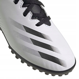 Kopačky Adidas X GHOSTED.4 Tf Junior FW6801 bílý šedá 3