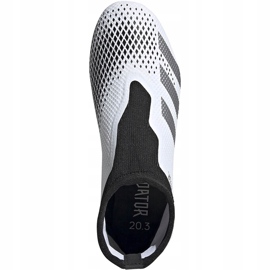 Kopačky Adidas Predator 20.3 Ll Fg FW9198 bílý bílý 1