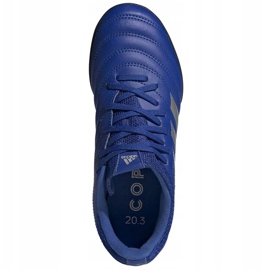 Kopačky Adidas Copa 20.3 Tf Junior EH0915 modrý modrý 1