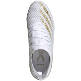 Kopačky Adidas X GHOSTED.3 Fg Junior EG8210 bílý bílý 1