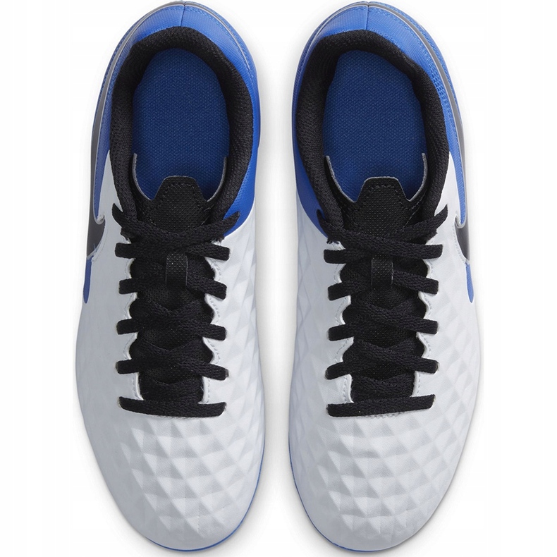 Kopačky Nike Tiempo Legend 8 Club FG / MG Junior AT5881 104 bílý bílý 1