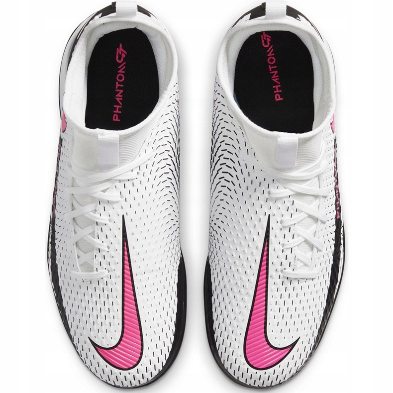 Kopačky Nike Phantom Gt Academy Df Ic Junior CW6693 160 bílý bílý 1