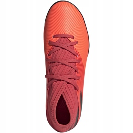 Kopačky Adidas Nemeziz 19.3 Tf Jr EH0499 pomerančový pomerančový 1