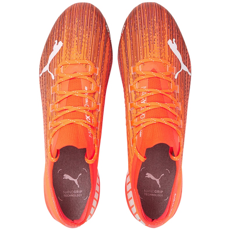 Kopačky Puma Ultra 1.1 Fg Ag 106044 01 pomerančový pomerančový 2