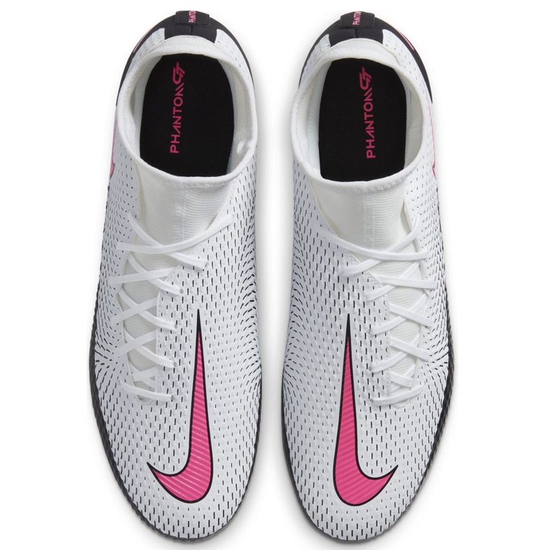 Kopačky Nike Phantom Gt Academy Df FG / MG CW6667 160 bílý bílý 1