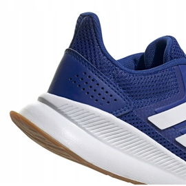 Dětské boty Adidas Runfalcon K modré FV8838 modrý 4