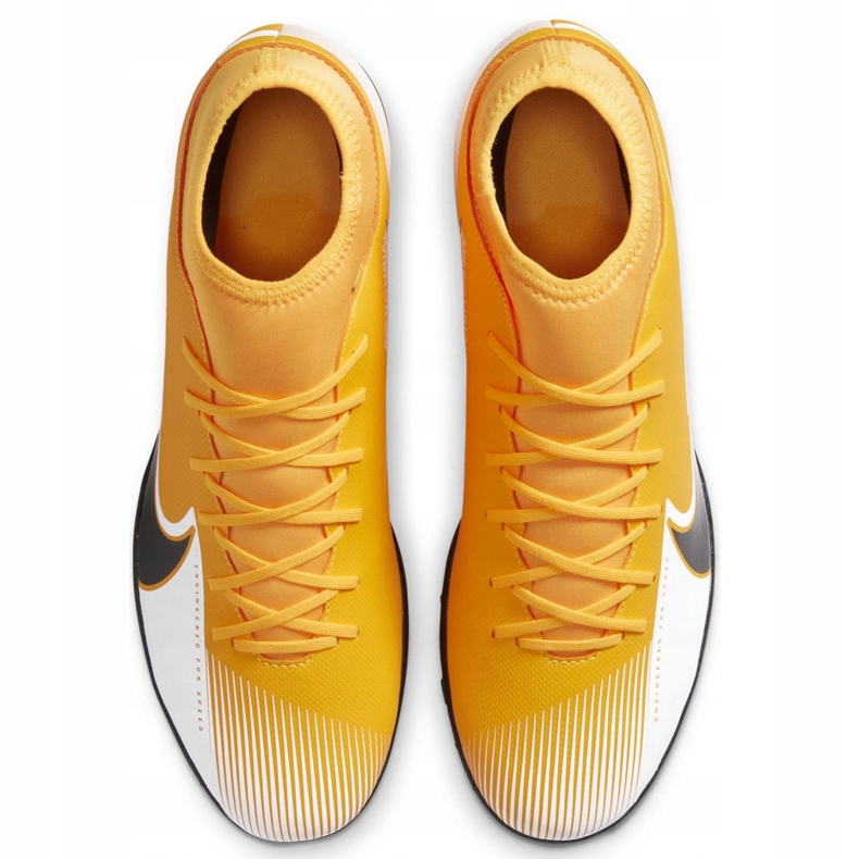 Kopačky Nike Mercurial Superfly 7 Club Tf AT7980 801 pomerančový žluť 1