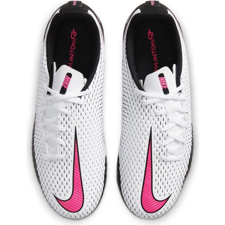 Kopačky Nike Jr Phantom Gt Academy FG / MG CK8476 160 bílý bílý 1