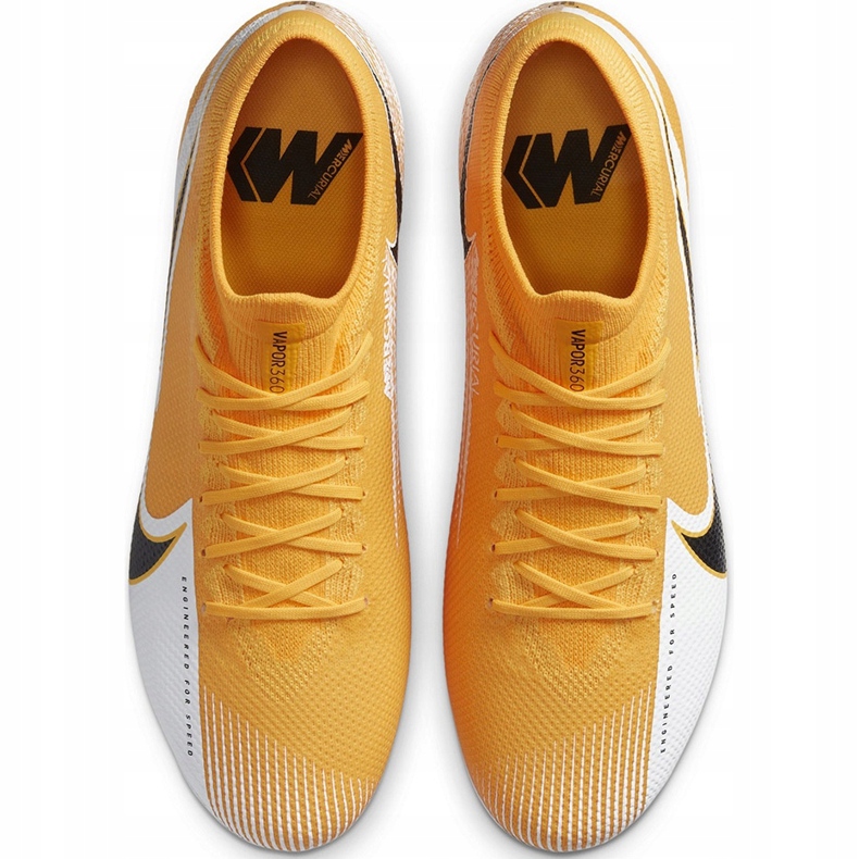 Kopačky Nike Mercurial Vapor 13 Pro Fg AT7901 801 pomerančový žluť 1
