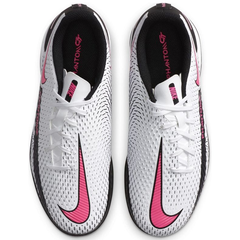 Kopačky Nike Phantom Gt Academy Ic Junior CK8480 160 bílý bílý 1