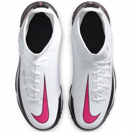 Kopačky Nike Phantom Gt Club Df Tf Junior CW6729 160 bílý bílý 1