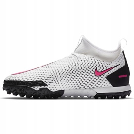 Kopačky Nike Phantom Gt Academy Df Tf Junior CW6695 160 bílý bílý 2