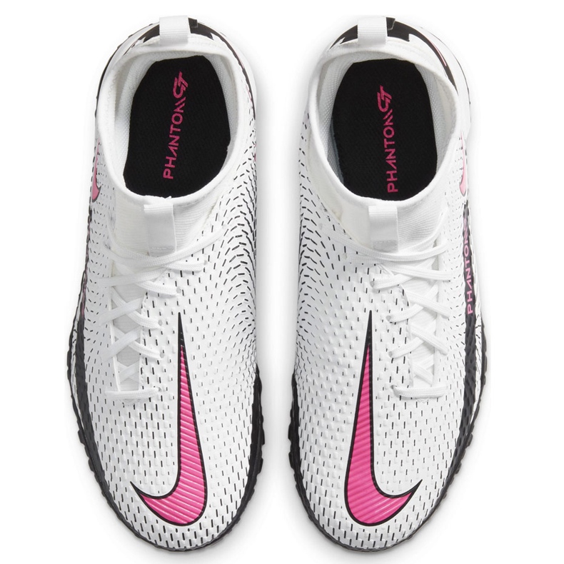 Kopačky Nike Phantom Gt Academy Df Tf Junior CW6695 160 bílý bílý 1