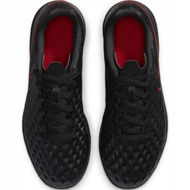 Kopačky Nike Tiempo Legend 8 Club Tf Junior AT5883 060 černá, červená černý 1