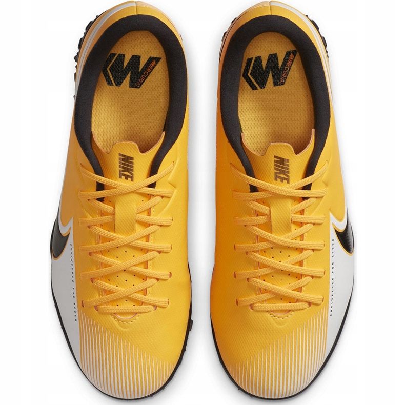 Kopačky Nike Mercurial Vapor 13 Academy Tf Junior AT8145 801 pomerančový žluť 1