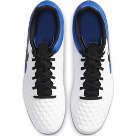 Kopačky Nike Tiempo Legend 8 Club FG / MG AT6107 104 modrá bílá bílý 1