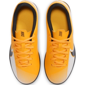 Kopačky Nike Mercurial Vapor 13 Club Tf Junior AT8177 801 pomerančový žluť 1