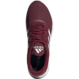Pánská běžecká obuv adidas Duramo Sl burgundy FW3217 červené 1
