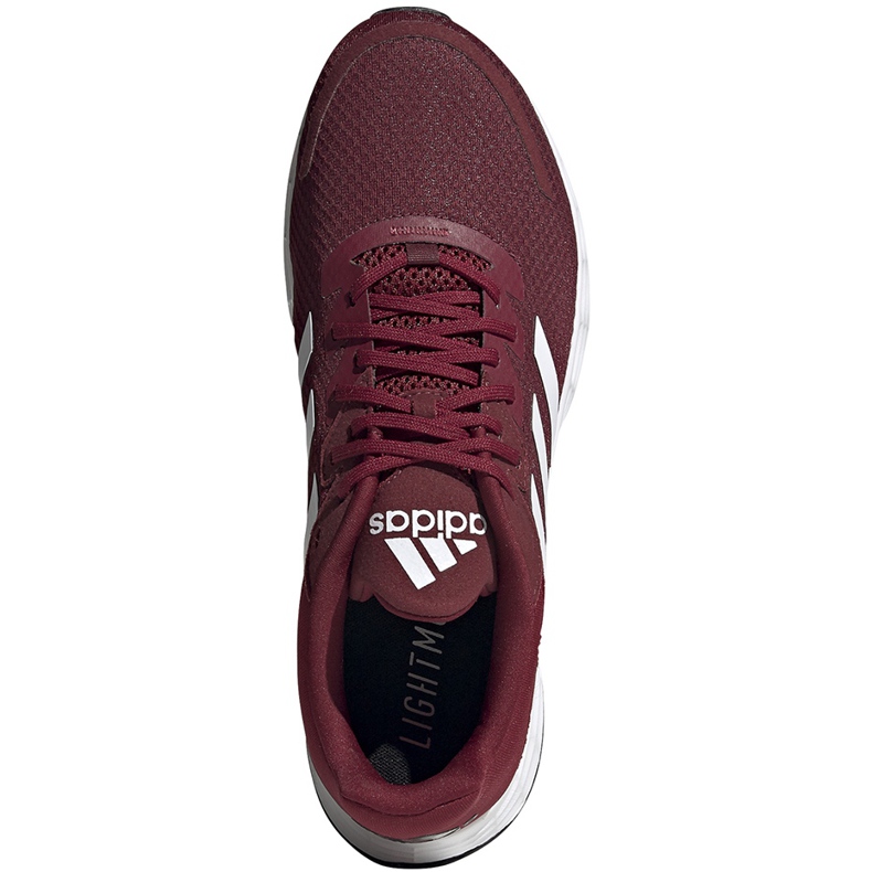 Pánská běžecká obuv adidas Duramo Sl burgundy FW3217 červené 1