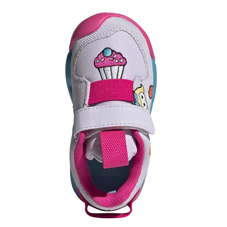 Dětské boty Adidas Active Play I bílo-modro-růžové FW8395 bílý fialová 1